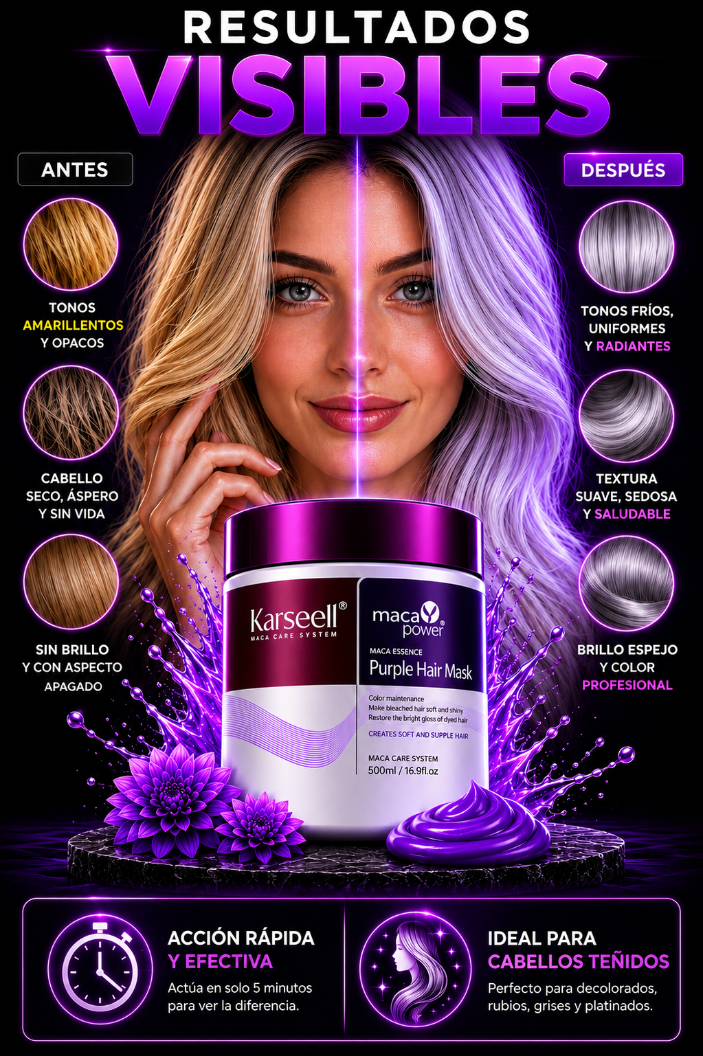 KARSEELL PURPLE MASK