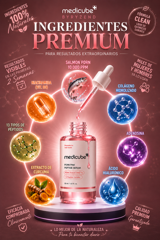Medicube Pink Pdrn Peptide Serum 30ml